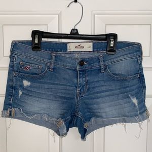 Hollister jean shorts